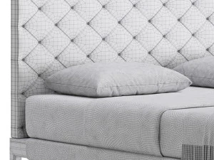 Letto Cortina Modello 3D