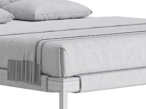 Cortina bed 3D Model