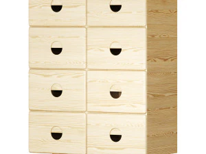 CRAFT BRASS SIDEBOARD HIGH 3D Model
