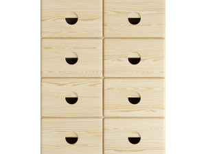 CRAFT BRASS SIDEBOARD HIGH 3D Model