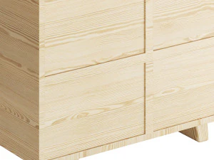 CRAFT BRASS SIDEBOARD HIGH 3D Model