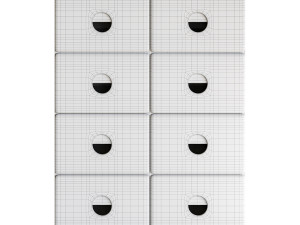 CRAFT BRASS SIDEBOARD HIGH 3D Model