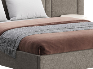 Dharmi bed 3D Модель