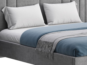 Dharmi bed 3D Модель