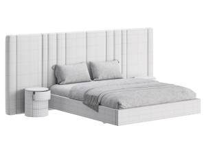 Dharmi bed 3D Модель