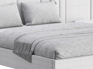 Dharmi bed 3D Модель