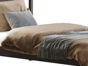 Dorel Living Braylon Twin Bed Modèle 3D