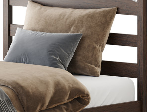 Dorel Living Braylon Twin Bed Modèle 3D