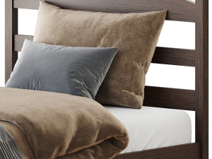 Dorel Living Braylon Twin Bed 3D Model