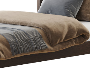 Dorel Living Braylon Twin Bed Modèle 3D