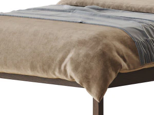 Dorel Living Braylon Twin Bed 3D Model