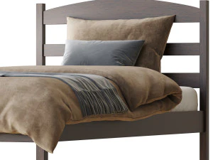 Dorel Living Braylon Twin Bed 3D Model