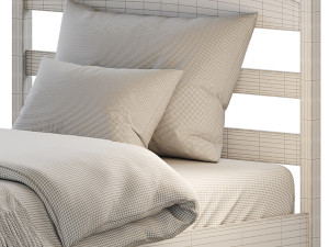 Dorel Living Braylon Twin Bed Modèle 3D