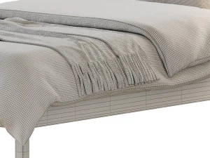 Dorel Living Braylon Twin Bed 3D Model