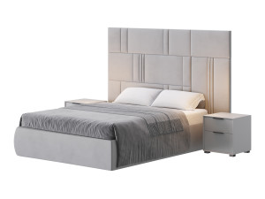 Double bed Scandal MYFAIR 3D-Modell