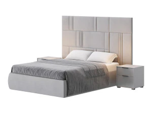 Double bed Scandal MYFAIR 3D Model