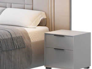 Double bed Scandal MYFAIR 3D Model