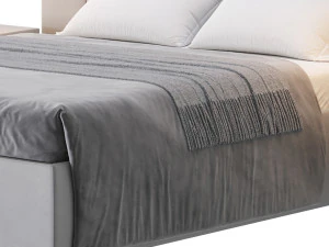 Double bed Scandal MYFAIR 3D Model