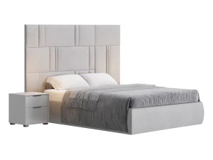 Double bed Scandal MYFAIR 3D Model