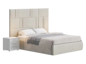 Double bed Scandal MYFAIR 3D Model