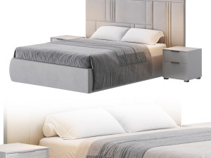 Double bed Scandal MYFAIR 3D-Modell