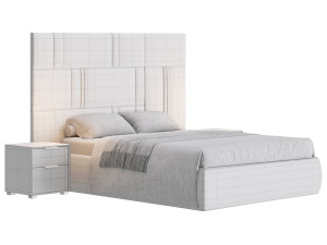 Double bed Scandal MYFAIR 3D-Modell