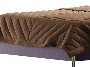 ELITE BEDROOM SET bed 3D Model