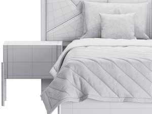 ELITE BEDROOM SET bed 3Dモデル