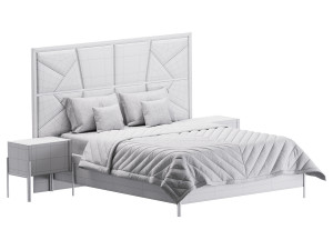 ELITE BEDROOM SET bed 3Dモデル