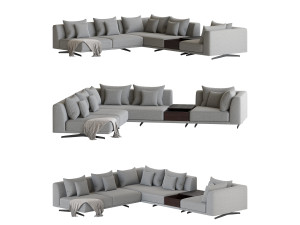 Endless Sofa 3D Model