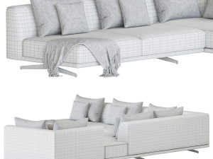 Endless Sofa 3D Model