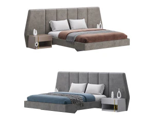 Erzou II-BETT 3D Modell