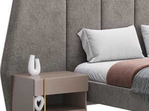 Erzou II BED 3D Model