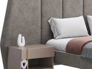 Erzou II BED 3D Model