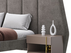 Erzou II BED 3D Model