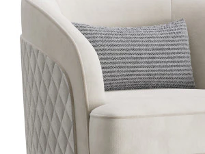 FH-7272 Boston Arm Chairs Pair 3D Model