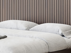 Finnley Extended Headboard Bed 3D 模型