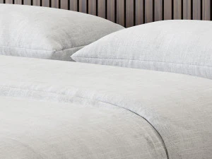 Finnley Extended Headboard Bed 3D Model