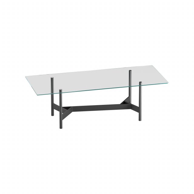 Agos Table - Fiam 3D Model .c4d .max .obj .3ds .fbx .stl .blend 