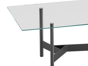 Agos Table - Fiam 3D Model
