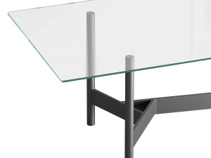 Agos Table - Fiam 3D Model