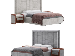 Fly Grace Bed 3D Model