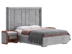 Fly Grace Bed 3D Model