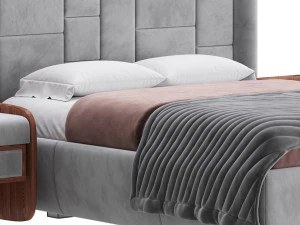 Fly Grace Bed 3D Model