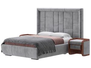 Fly Grace Bed 3D Model