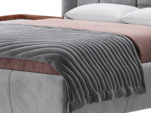 Fly Grace Bed 3D Model