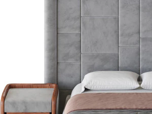 Fly Grace Bed 3D Model
