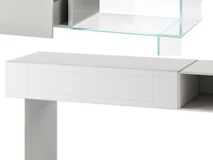 36e8 Glass Console - 1365 - Lago 3D Model