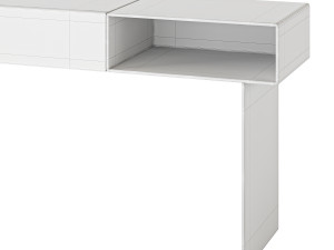 36e8 Glass Console - 1365 - Lago 3D 모델