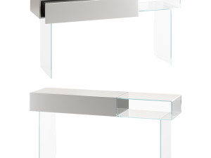 36e8 Glass Console - 1365 - Lago 3D 모델
